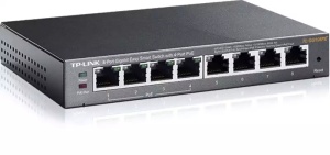 Svič smart 10/100/1000 8-port TP-Link TL-SG108PE/4 PoE - Img 3
