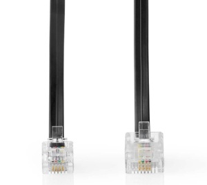 TCGL90201B50 Nedis RJ11(telefonski) na RJ45(mrezni) 5m Flat - Img 1