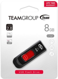 TeamGroup 8GB C141 USB 2.0 RED TC1418GR01 - Img 3
