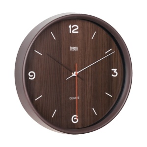 TEESA Zidni sat dekorativni analogni 30cm tamno braon TSA0048DB - Img 2