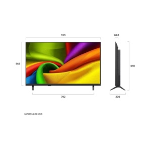 Televizor LG 43NU850B3LA Smart, LED, 4K UHD, 43"(109 cm), DVB-T2/T, DVB-C, DVB-S2/S