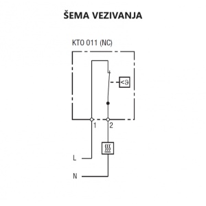 TERMOSTAT KTO 011 (NC) - Img 3