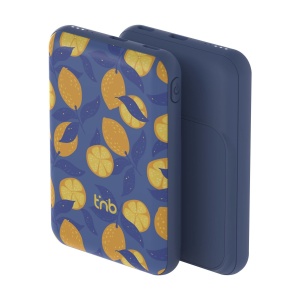 TNB PBUMAG5LEM POWERBANK 5000mAh, 20W, MAGNETNI, Limun DEZEN - Img 3