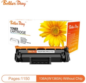 Toner BetterDay 136A, W1360A M211/M236 zam. kaseta za HP 1.15k (bez cipa) - Img 3