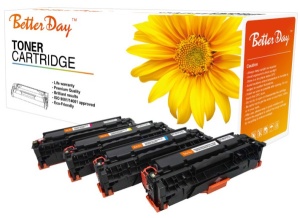 Toner BetterDay CC530A, 304A, CE410A, 305A, CF380A, 312A, CRG-718, CRG71 zam. kaseta za HP Black, 4K - Img 3