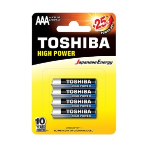 Toshiba alkalna baterija AAA 1.5V