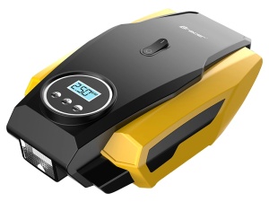 TRACER Auto kompresor 12V 150 PSI 80W sa LCD displejem i lampom RES-11 Krom - Img 3