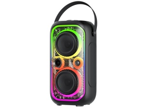 TRACER Bluetooth zvučnik 60W RGB sa karaoke i FM radiom Poweraudio Crystal 60 - Img 2