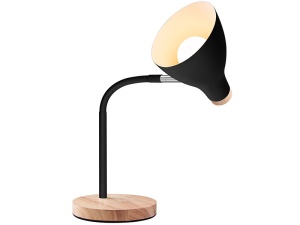 TRACER Stona lampa Scandi E27 max 40W drvo-crna Scandi Black - Img 2