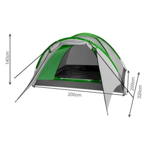 Trizand Šator 200x200x140cm za Četiri Osobe - Img 3