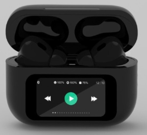 TWS-LCD-ANC-01-BK Gembird bluetooth V5.1 slusalice, TWS, LCD display, Active Noise Cancelling,Black - Img 2