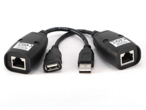 UAE-30M Gembird USB extender radi sa CAT5e ili CAT6 LAN kablom, 30m - Img 2