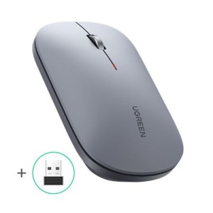 UGREEN MU001 bežični miš ultra slim Sivi