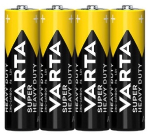 VARTA Superlife AA 1.5V R6P SUPER HEAVY DUTY, PAK4 CK, Cink-karbon baterije - Img 1