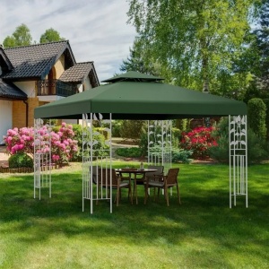 Venturo Gazebo zamensko platno 3x3m Zelena - Img 3