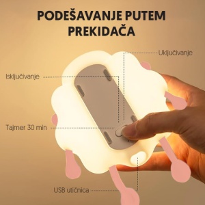 Višebojno noćno svetlo "ovca" - Img 2