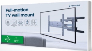 WM-80ST-01 Gembird TV nosac okretanje/tilt 40-80 VESA max.60x40cm, max 50kg, drzac - Img 1