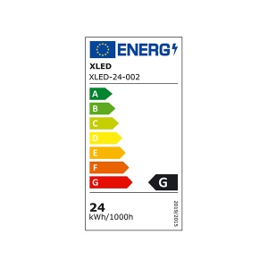 XLED 24-002 Ugradni okrugli LED panel 6000K,1880Lm,Fi299-263mm - Img 2