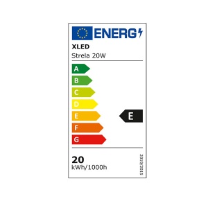 XLED Strela 20W 2250lm IP20 CCT 76*24*566mm 12002879 - Img 2