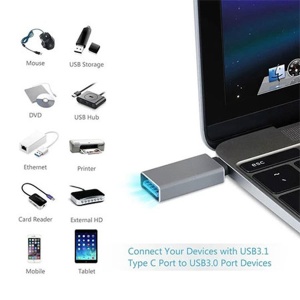 Xwave Adapter OTG Tip-C na USB3.0,muški-ženski - Img 3