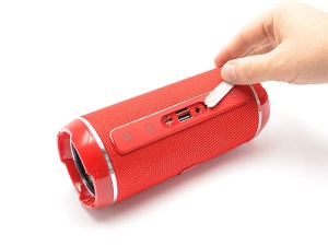 Xwave B FANCY red Bluetooth zvučnik v5.0/10W/FM/MicroSD/USB/AUX - Img 3