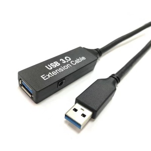 Xwave Kabl produžni USB 3.0 M-F sa adapterom power 5m - Img 1