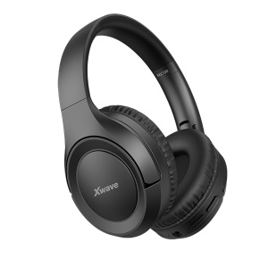 Xwave MX100 black Bluetooth slušalice stereo sa mikrofonom/v5.3/FM/Aux/microSD - Img 2