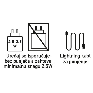 Xwave TWS300 black Bluetooth slušalice TWS sa mik/v5.3/EDR/baza za punjenje - Img 3