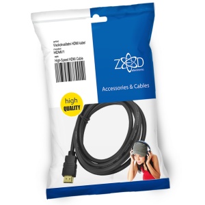 ZED electronic HDMI kabl, 1.0 met, ver. 1.4 - HDMI/1 - Img 1