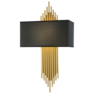 Zidna lampa F4012-2Z SG+BK - Img 2