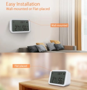 ZIGBEE-SMART-TEMPERATURE-HS05 Gembird Alexa Smart Zigbee bezicni senzor temperature i vlaznosti - Img 3