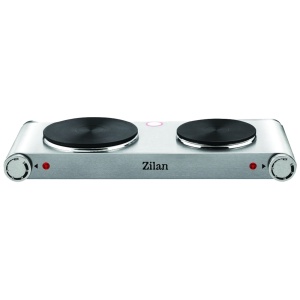 Zilan Električni rešo, 2 ploče, 2250 W, INOX - ZLN0542