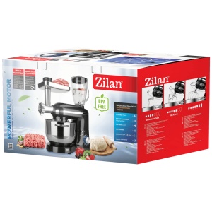 Zilan ZLN1772 Mikser sa posudom + blender + nastavak za meso, 1400 W - Img 2