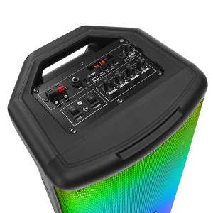 Zvučnici Mikado MD-833KP V1 30W USB, TWS,Bluetooth crni - Img 3
