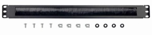 19A-BRUSH-02 Gembird Cable entry brush for 19 rack, 1U size - Img 1