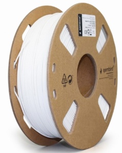 3DP-PLA-01-MTW Mat PLA Filament za 3D stampac 1.75mm, kotur 1KG, white - Img 3