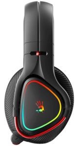 A4-MR720 A4Tech Bloody gejmerske slusalice sa mikrofonom, BT+2,4Ghz+kabl, 50mm/16ohm, RGB - Img 3