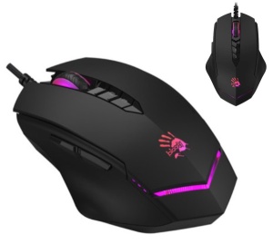 A4-V8M MAX ACTIVATED A4Tech 4-Core Bloody RGB Gejmerski opticki mis, 2000Hz/12.000Dpi, USB 123mm