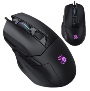 A4-W70 Max A4Tech Bloody RGB Gejmerski opricki mis, 2000Hz/100-10.000 Dpi, Black USB 126mm - Img 3