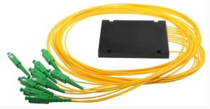 ABS PLC Splitter ExeLink 1 x 8 Optic Splitters SC/APC