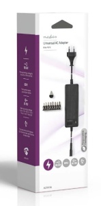 ACPA116 Universal AC Power Adapter 60W, 6-16V DC, 1.10m 5.0-5.2A 8-plug(s), Black - Img 1