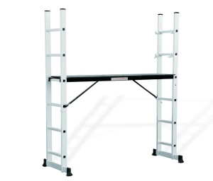 ATON Aluminijumske dvodelne merdevine sa skelom 2x7 3.32m ATN-DLSL101-7