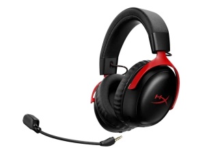 Bežične gaming slušalice HyperX Cloud III S crno-crvene A59Z0AA - Img 4
