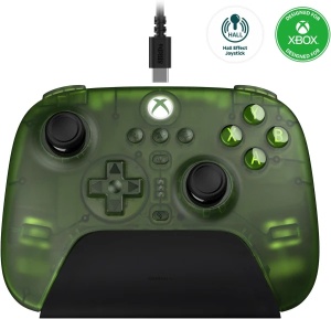 Bežični gamepad 8BitDo Ulitmate 3 Multi Platform/BT/2.4GHz/Hall Effect/typeC/XBOX Transparent + Dock
