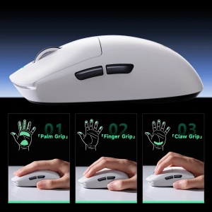 Bežični gaming miš MCHOSE A7 Pro S Lightweight white - Img 2