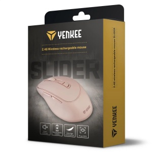Bežični miš Yenkee YMS 2080PK WL SLIDER roze - Img 4