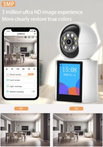 CAM-IP3MP-V1* GMB kamera sa video pozivom 3mpix microSD iCSee xmeye pro Two-way voice PTZ 3.6mm - Img 3