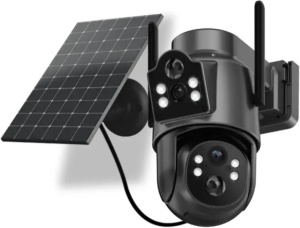 CAM-IP4MP-TQ7 GMB kamera 4MP(2mp+2mp) H.265 EU Solar Camera, 2 Inch, ICSEE App, 2.8mm, IP66 - Img 3
