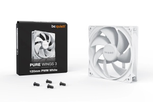 Case Cooler Be quiet Pure Wings 3 120mm PWM BL110 White - Img 1