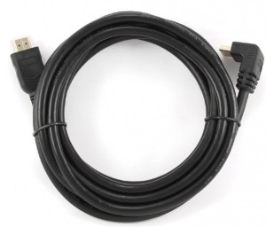 CC-HDMI490-10 Gembird HDMI kabl 4K UHD, Ethernet, konektor pod uglom 90 stepeni 3m A - Img 2